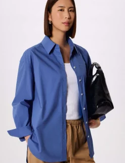 Pure Cotton Poplin Oversized Shirt