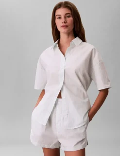 Pure Cotton Poplin Shortie Set