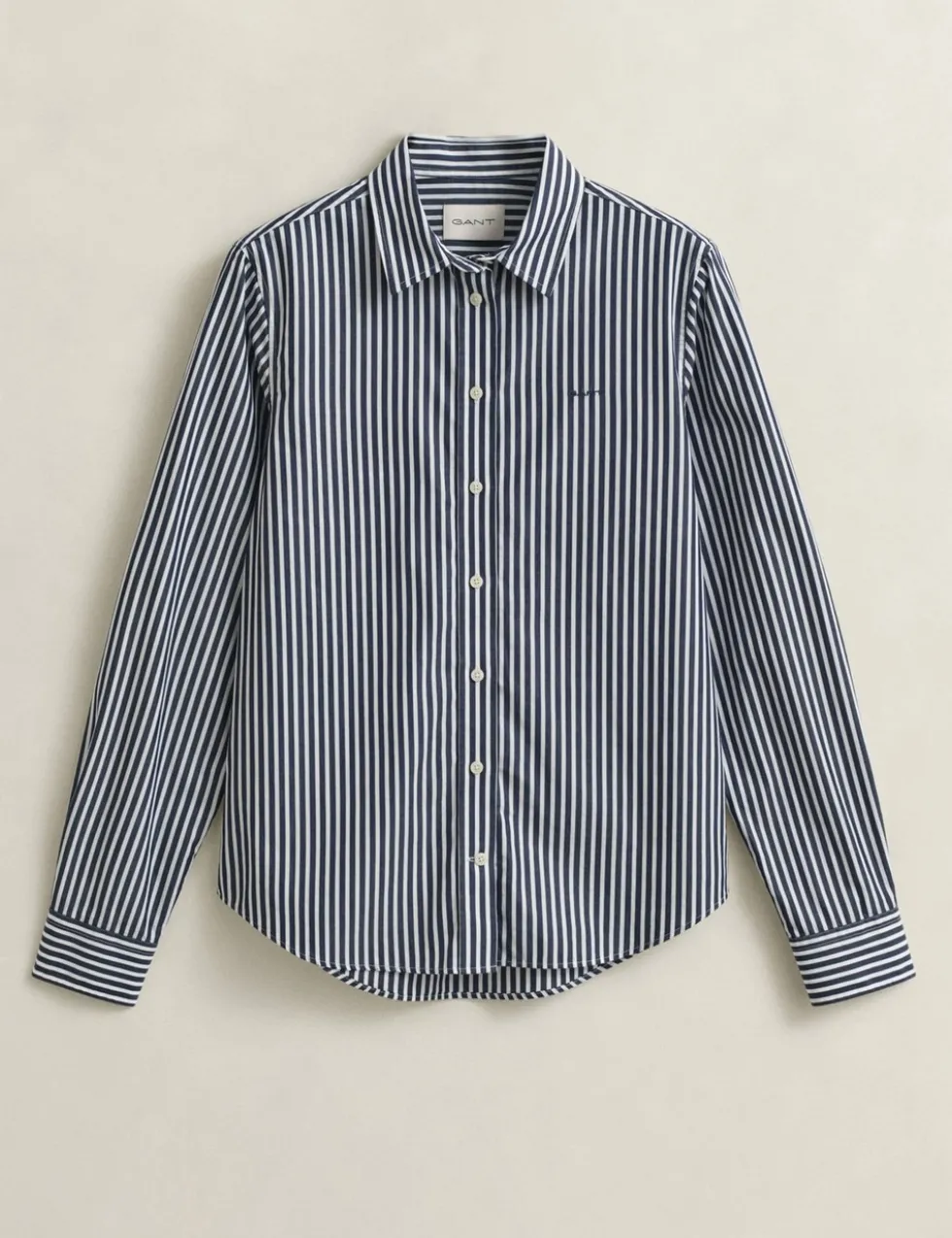 Pure Cotton Poplin Striped Shirt