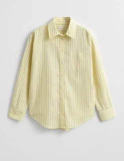 Pure Cotton Poplin Striped Shirt