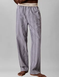 Pure Cotton Poplin Striped Pyjama Bottoms