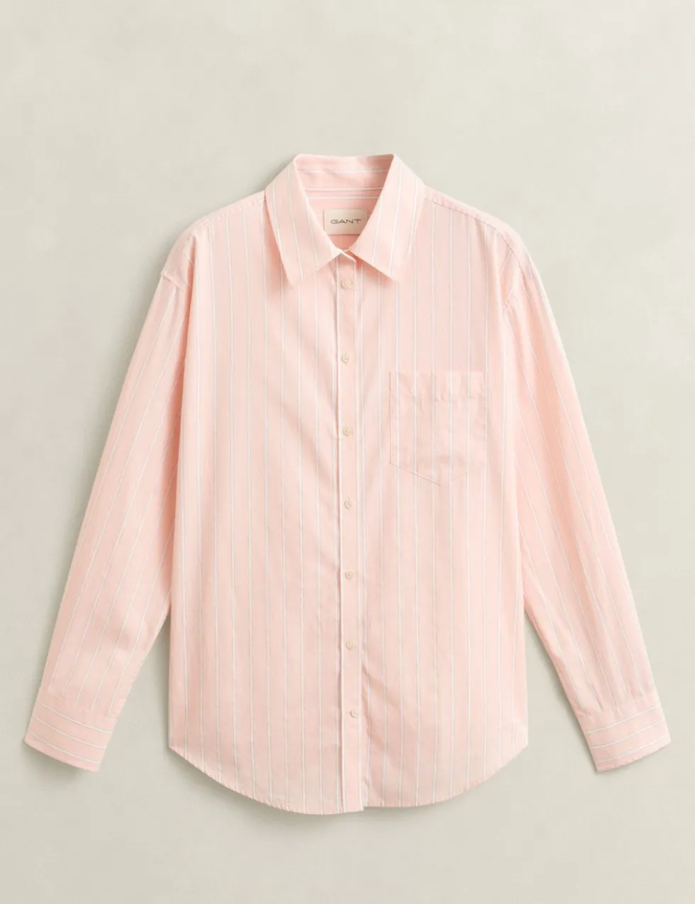 Pure Cotton Poplin Striped Shirt