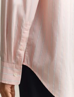 Pure Cotton Poplin Striped Shirt