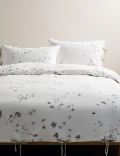 Pure Cotton Pressed Floral Bedding Set