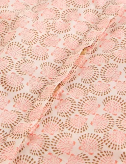 Pure Cotton Printed Button Through Blouse