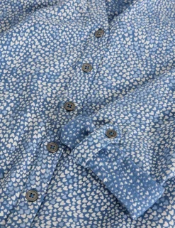 Pure Cotton Printed Collared Shirt