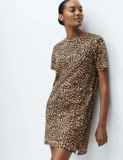 Pure Cotton Printed Nightdress