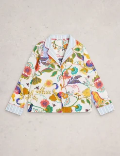 Pure Cotton Printed Pyjama Top