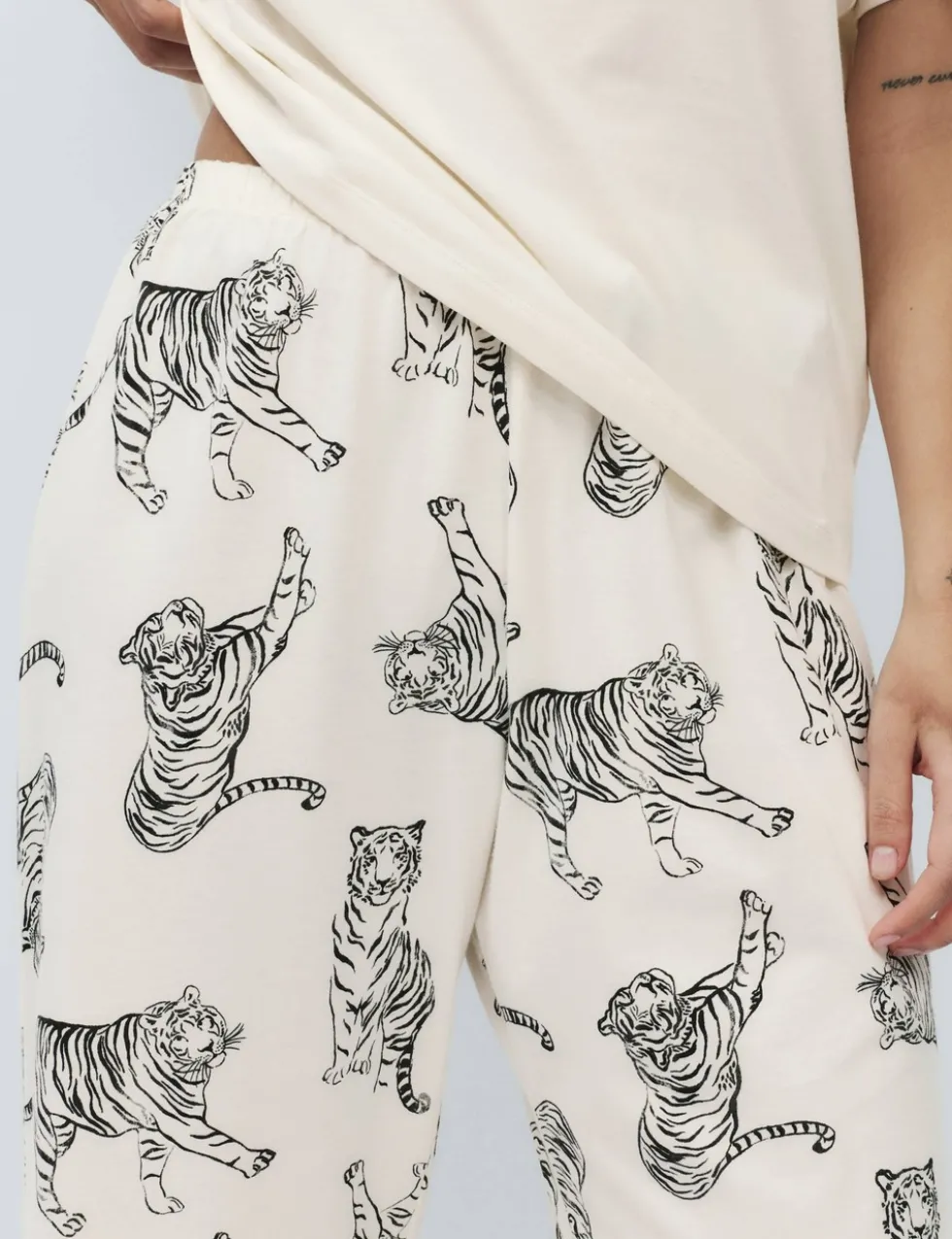 Pure Cotton Printed Pyjama Set