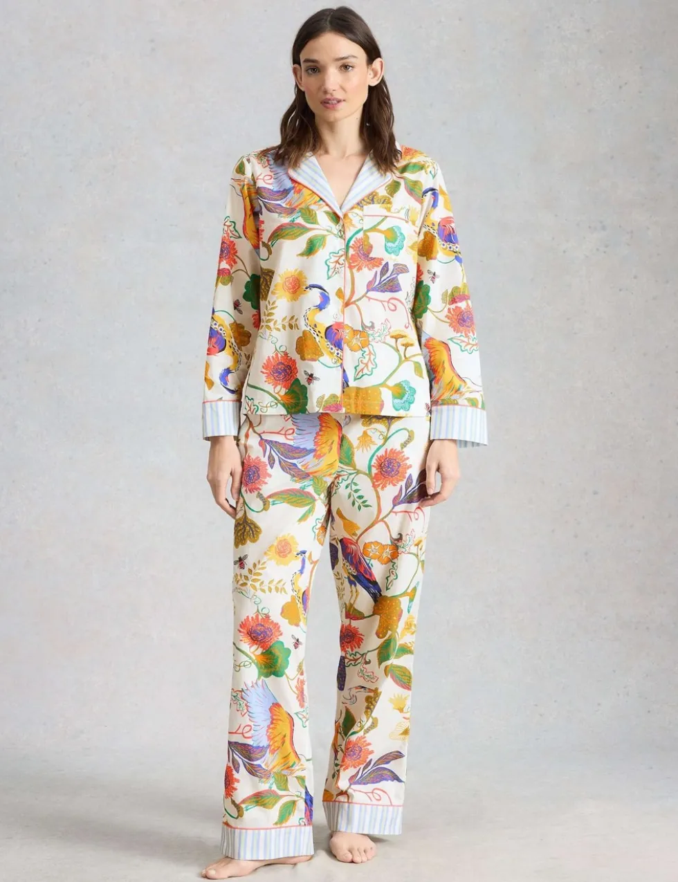 Pure Cotton Printed Pyjama Bottoms