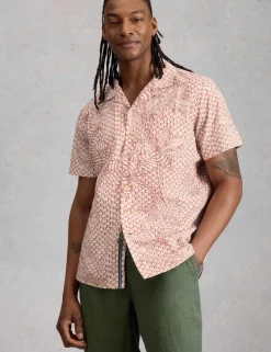 Pure Cotton Printed Short Sleeve Shirt