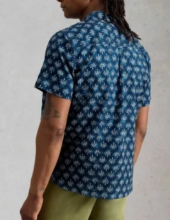 Pure Cotton Printed Short Sleeve Shirt