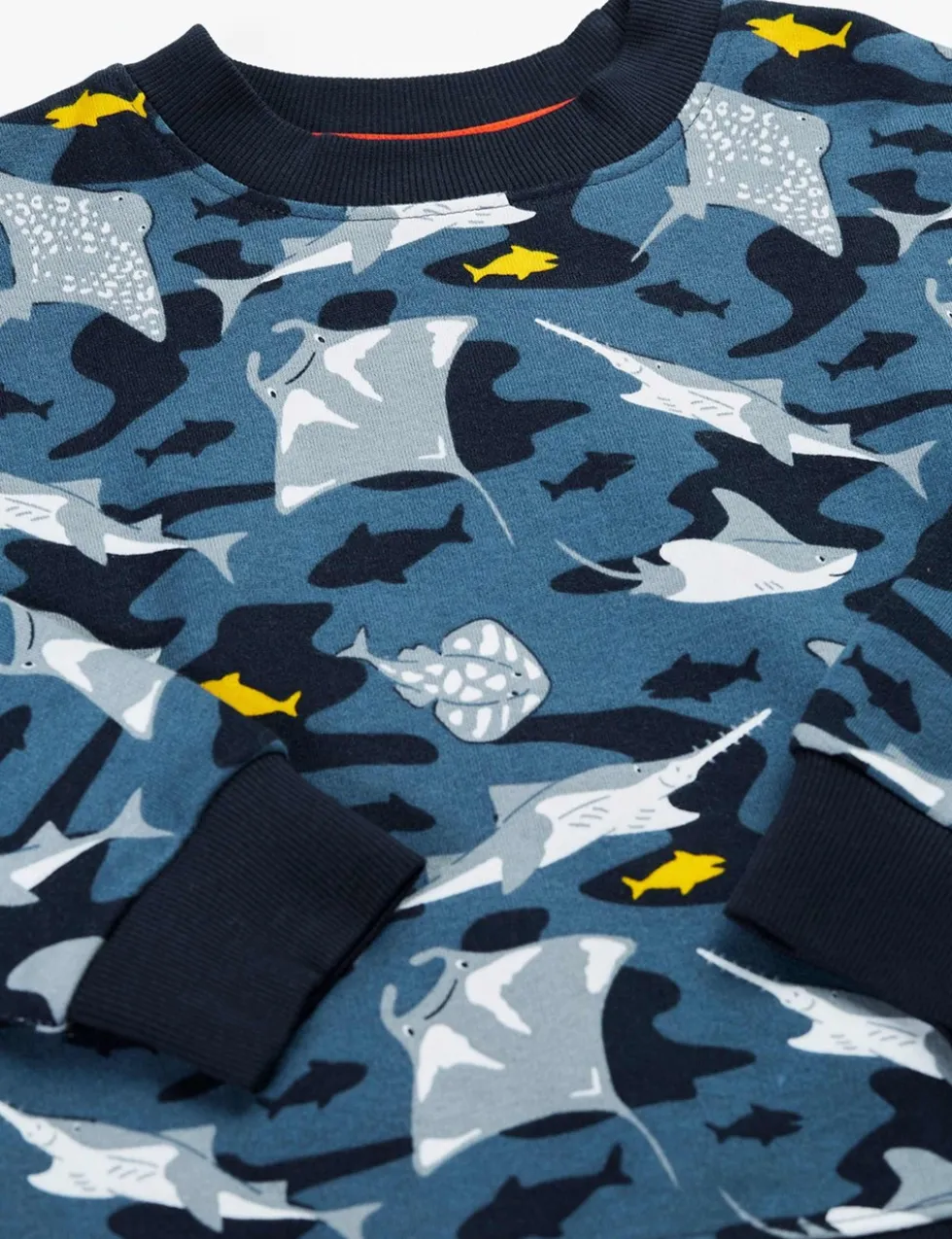 Pure Cotton Printed Sweatshirt (1-10 Yrs)