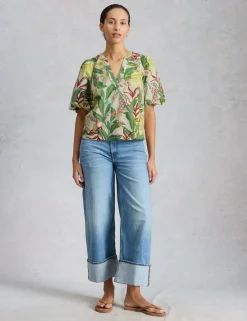 Pure Cotton Printed Top