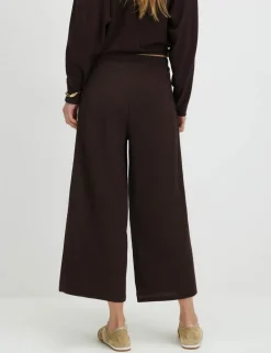 Pure Cotton Pull On Textured Culottes