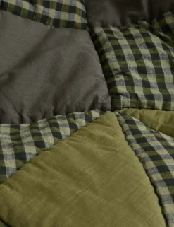 Pure Cotton Quilted Patchwork Bedspread