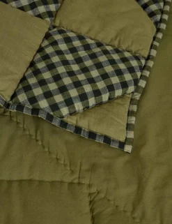 Pure Cotton Quilted Patchwork Bedspread