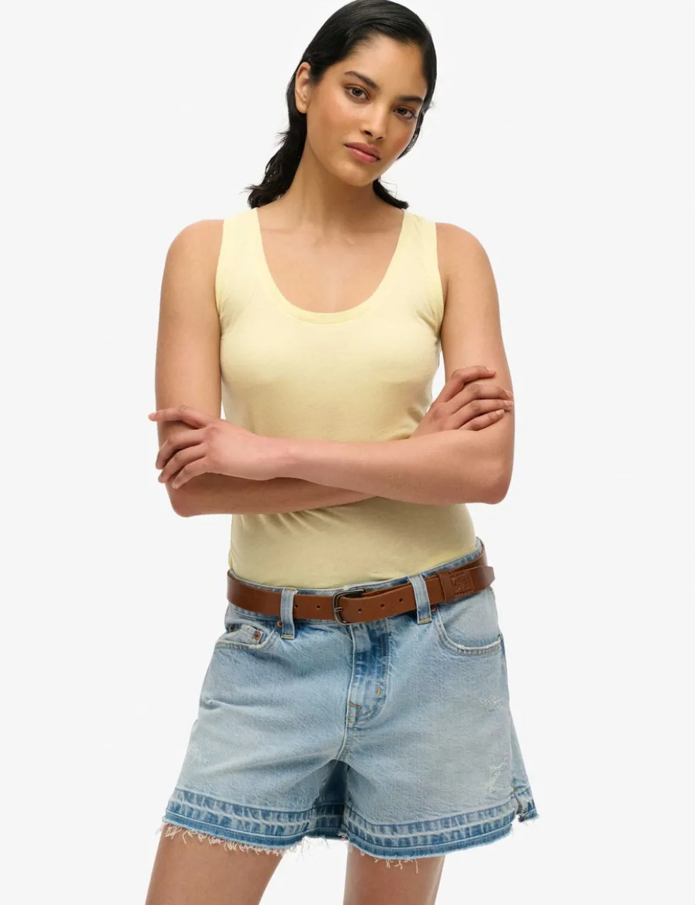 Pure Cotton Racerback Vest