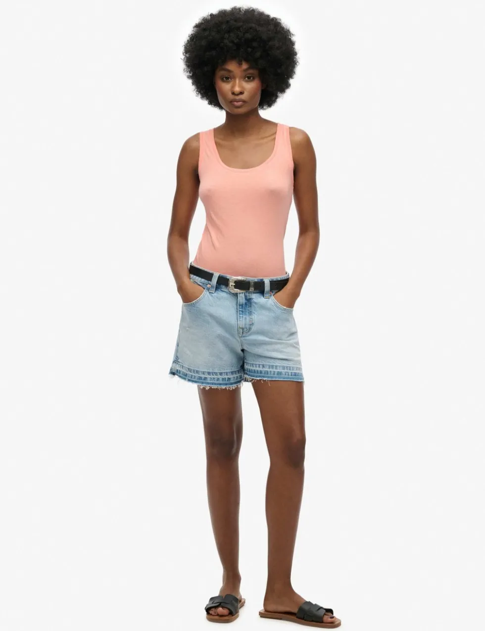 Pure Cotton Racerback Vest