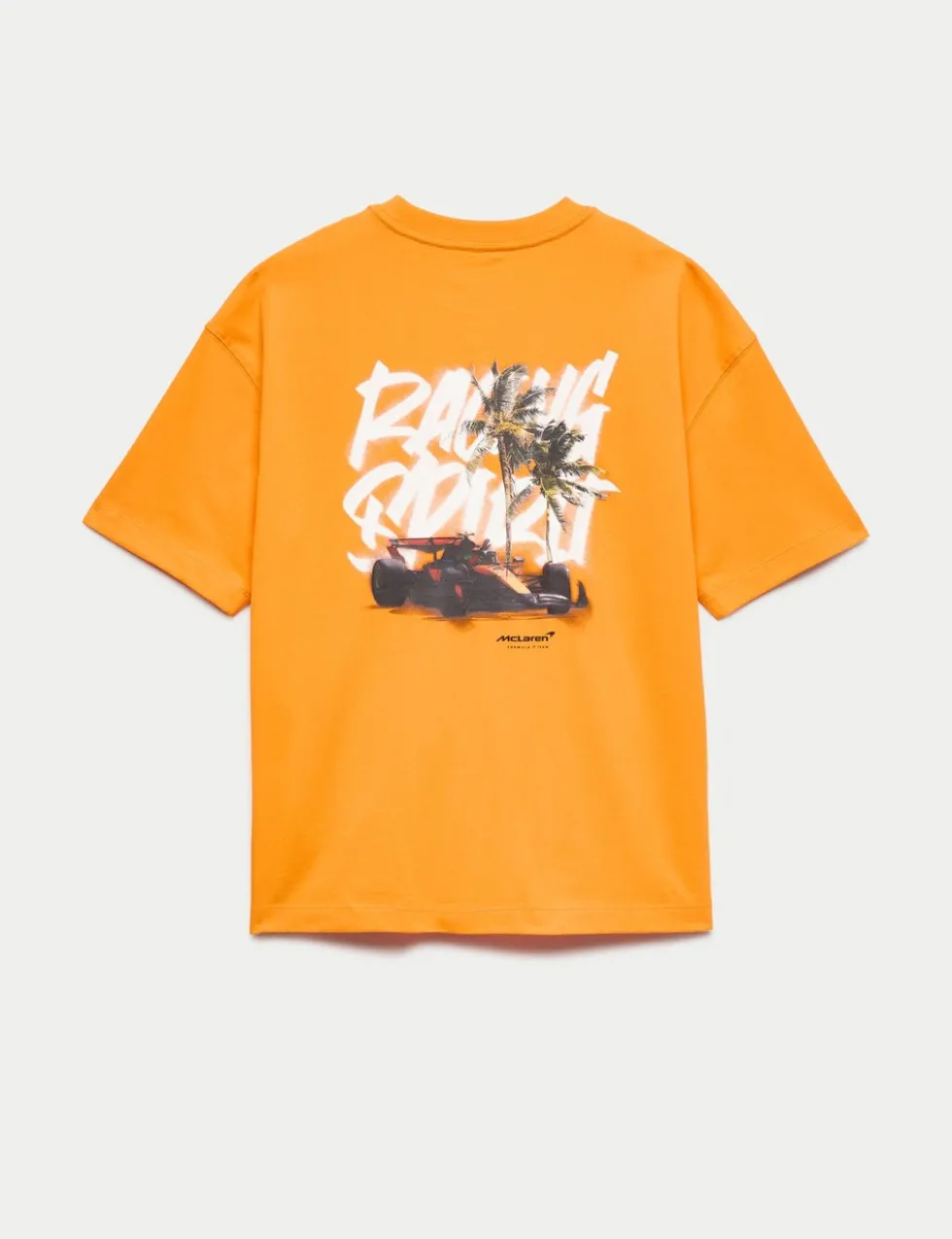 Pure Cotton Racing Spirit Graphic T-Shirt (6-16 Yrs)