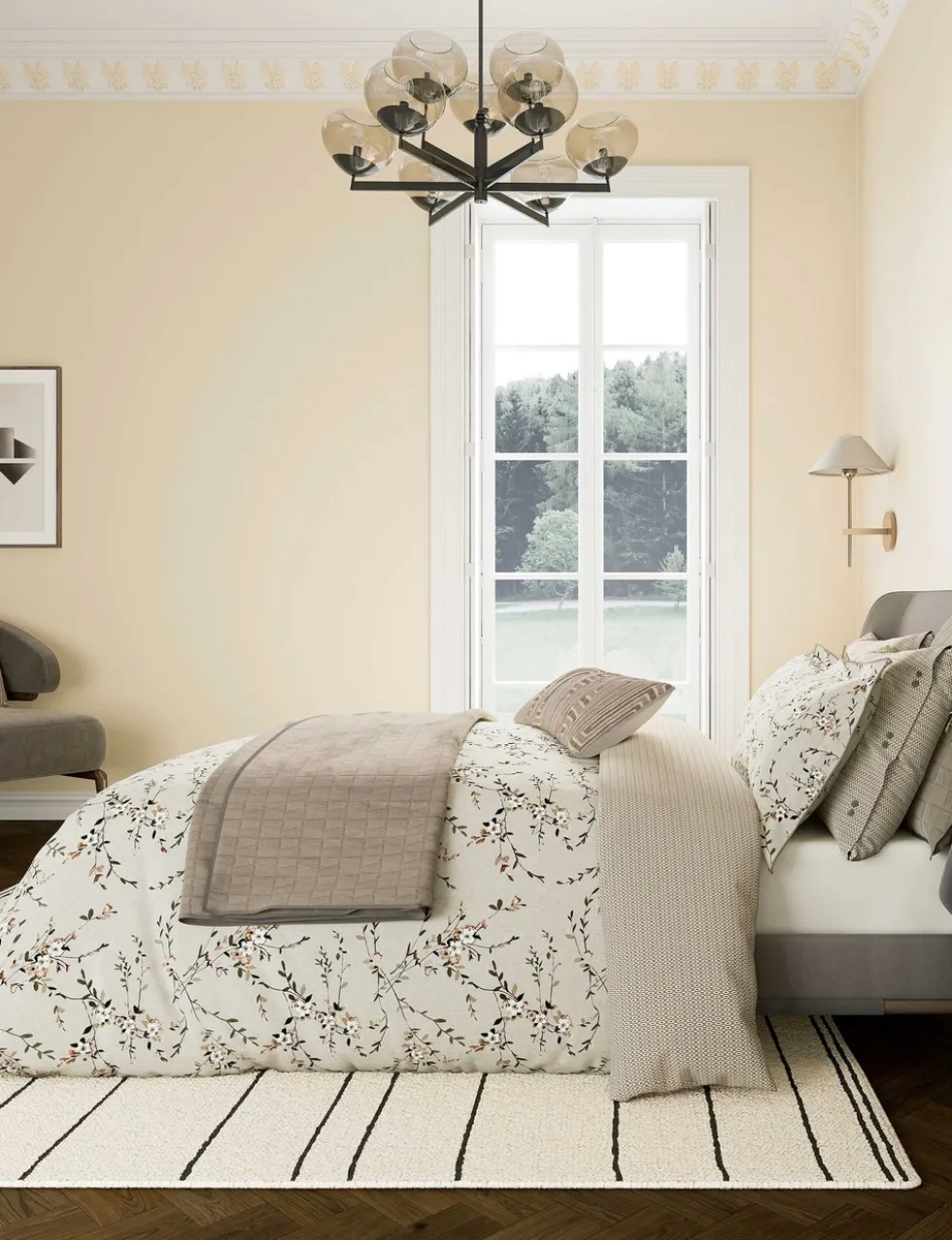 Pure Cotton Rana Quilted Throw