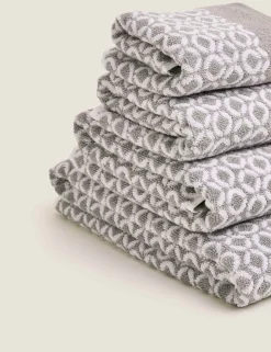 Pure Cotton Repeat Links Towel