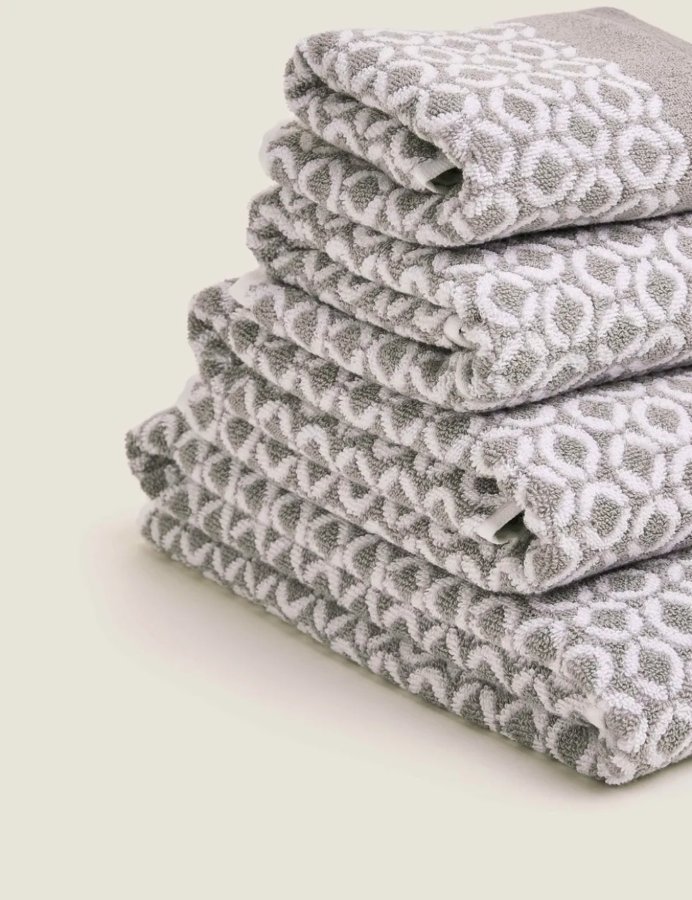 Pure Cotton Repeat Links Towel