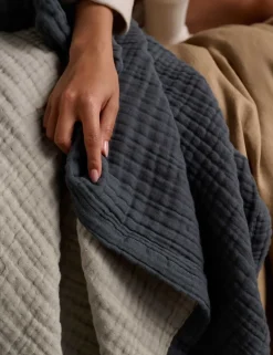 Pure Cotton Reversible Extra Large Throw