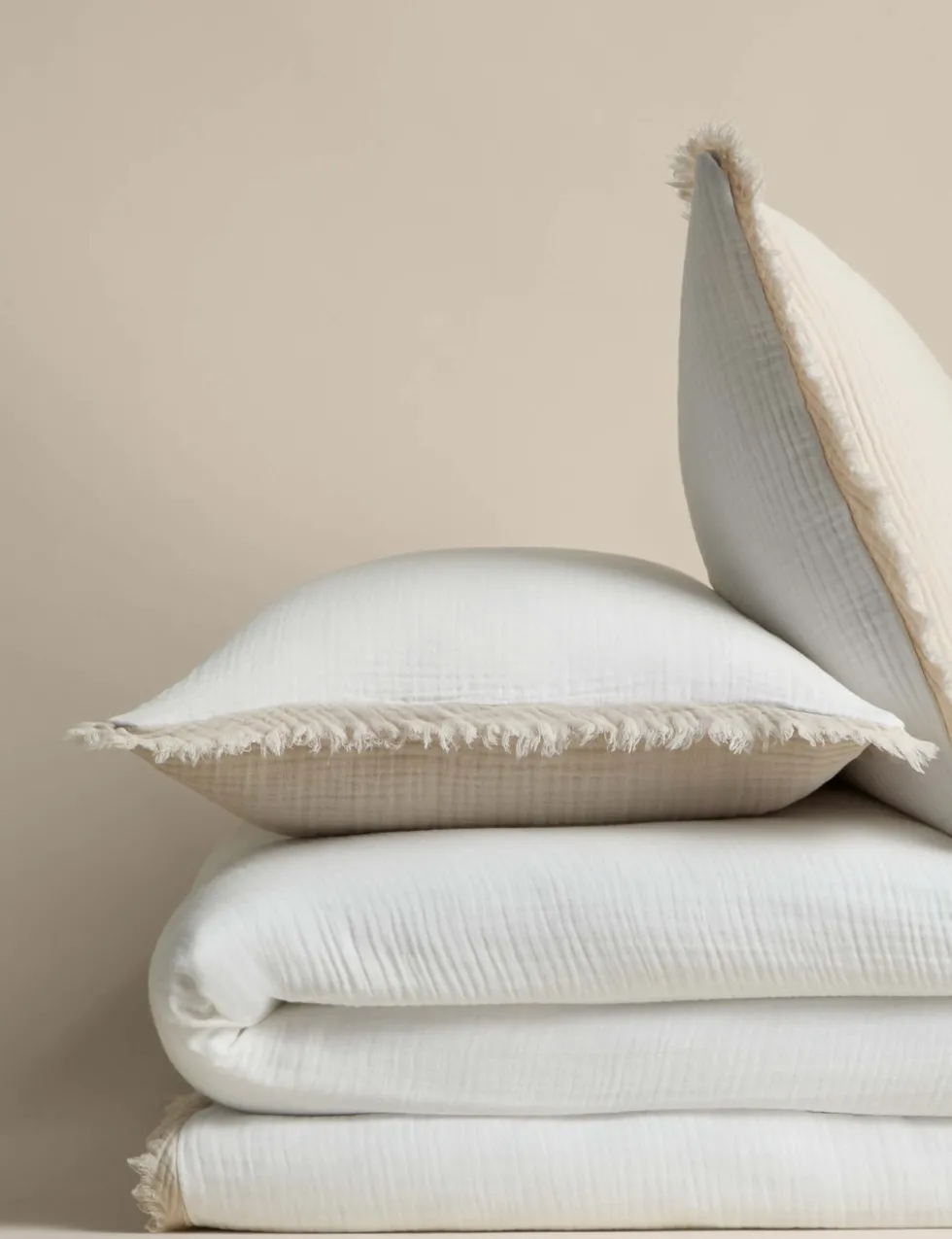 Pure Cotton Reversible Muslin Bedding Set