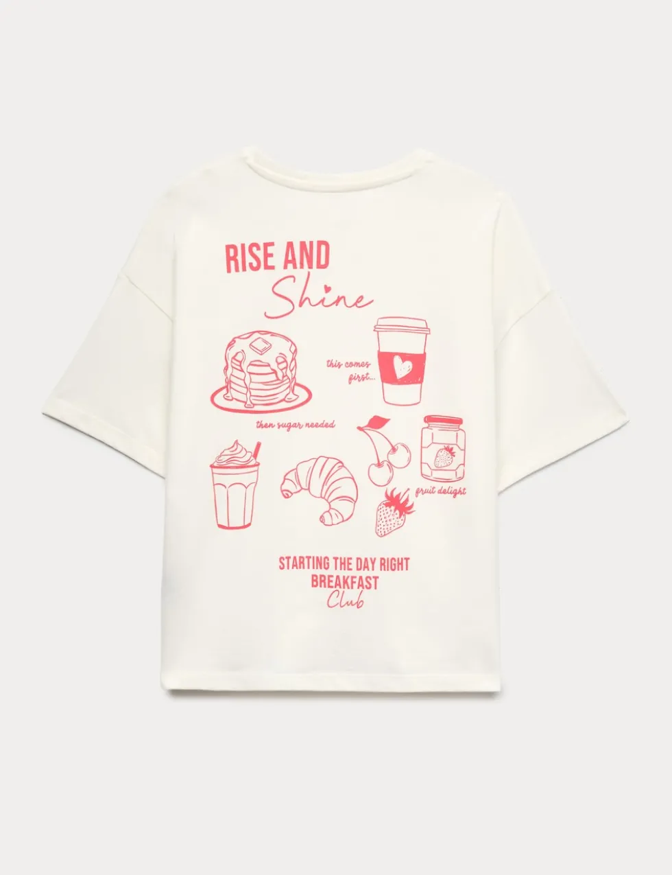 Pure Cotton Rise and Shine Short Pyjamas (6-16 Yrs)