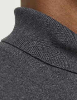 Pure Cotton Roll Neck Jumper