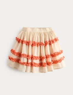 Pure Cotton Ruffle Skirt (2-10 Yrs)