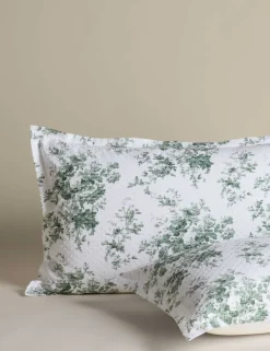 Pure Cotton Sabrine Floral Dobby Bedding Set