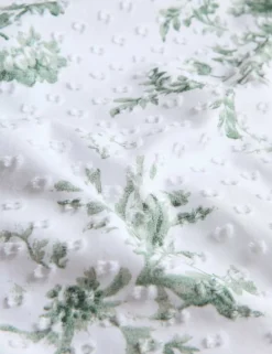 Pure Cotton Sabrine Floral Dobby Bedding Set
