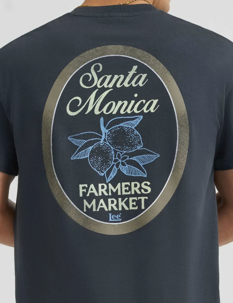 Pure Cotton Santa Monica Graphic T-Shirt