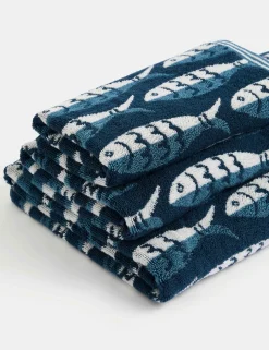 Pure Cotton Sardines Towel