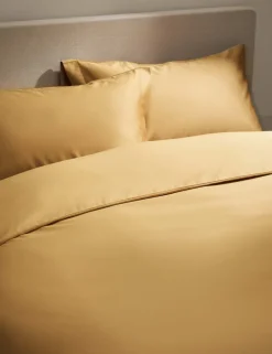 Pure Cotton Sateen 400 Thread Count Bedding Set