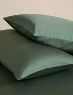 Pure Cotton Sateen 400 Thread Count Bedding Set