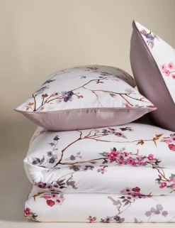 Pure Cotton Sateen Cherry Blossom Bedding Set
