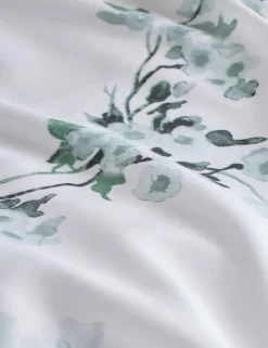 Pure Cotton Sateen Cherry Blossom Bedding Set