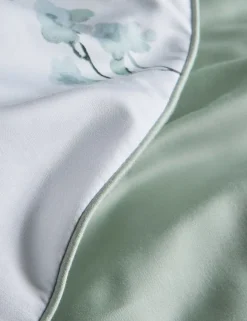 Pure Cotton Sateen Cherry Blossom Bedding Set