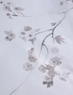 Pure Cotton Sateen Cherry Blossom Bedding Set