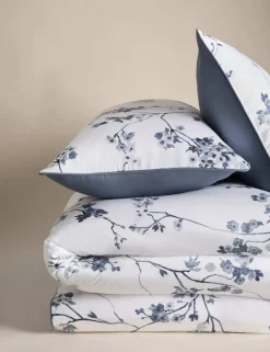 Pure Cotton Sateen Cherry Blossom Bedding Set