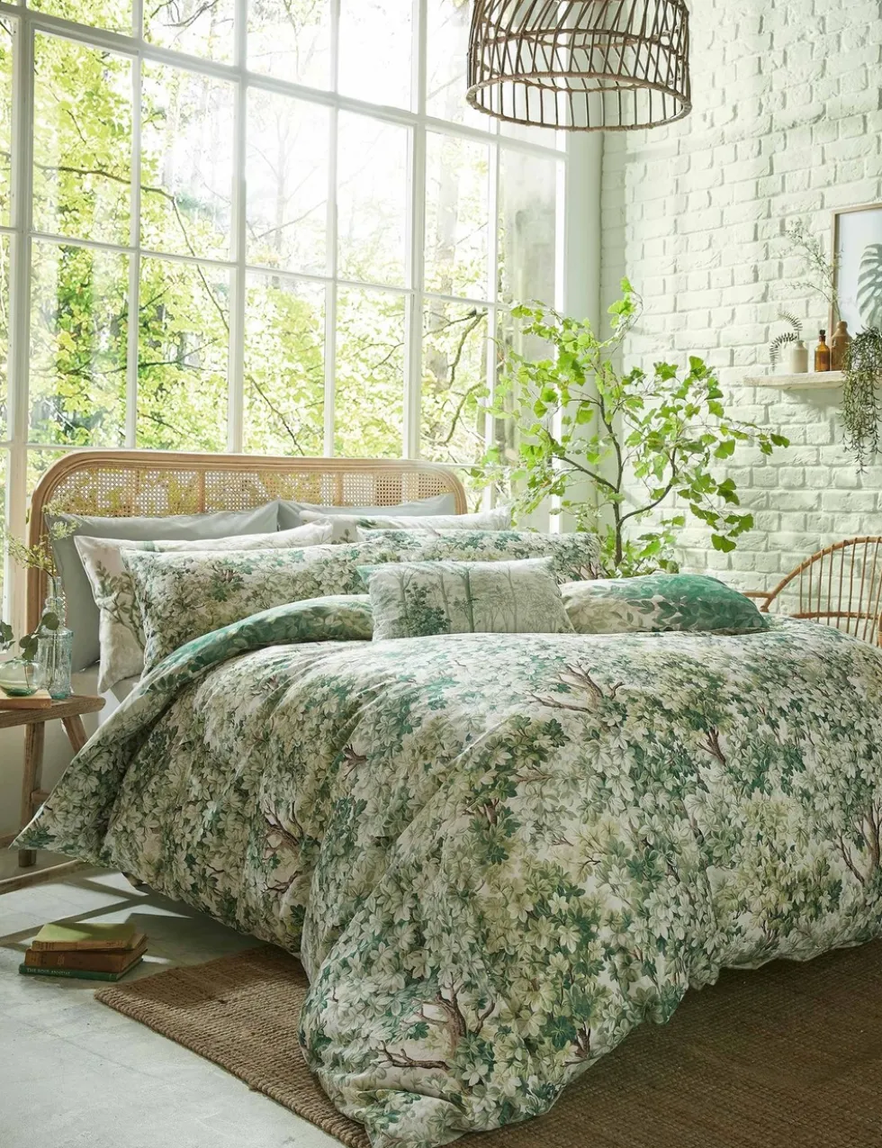 Pure Cotton Sateen Coppice Forest Bedding Set