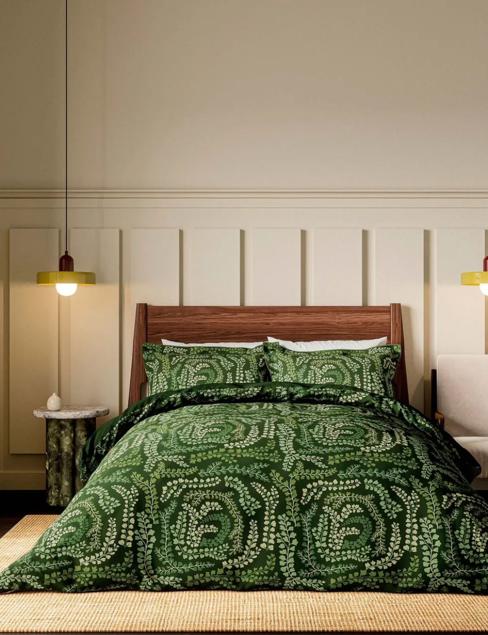 Pure Cotton Sateen Fayola Bedding Set