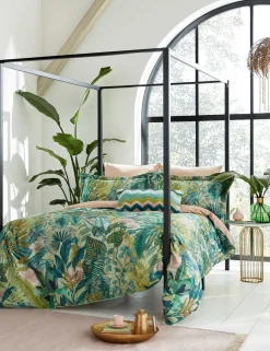 Pure Cotton Sateen Floreana Bedding Set