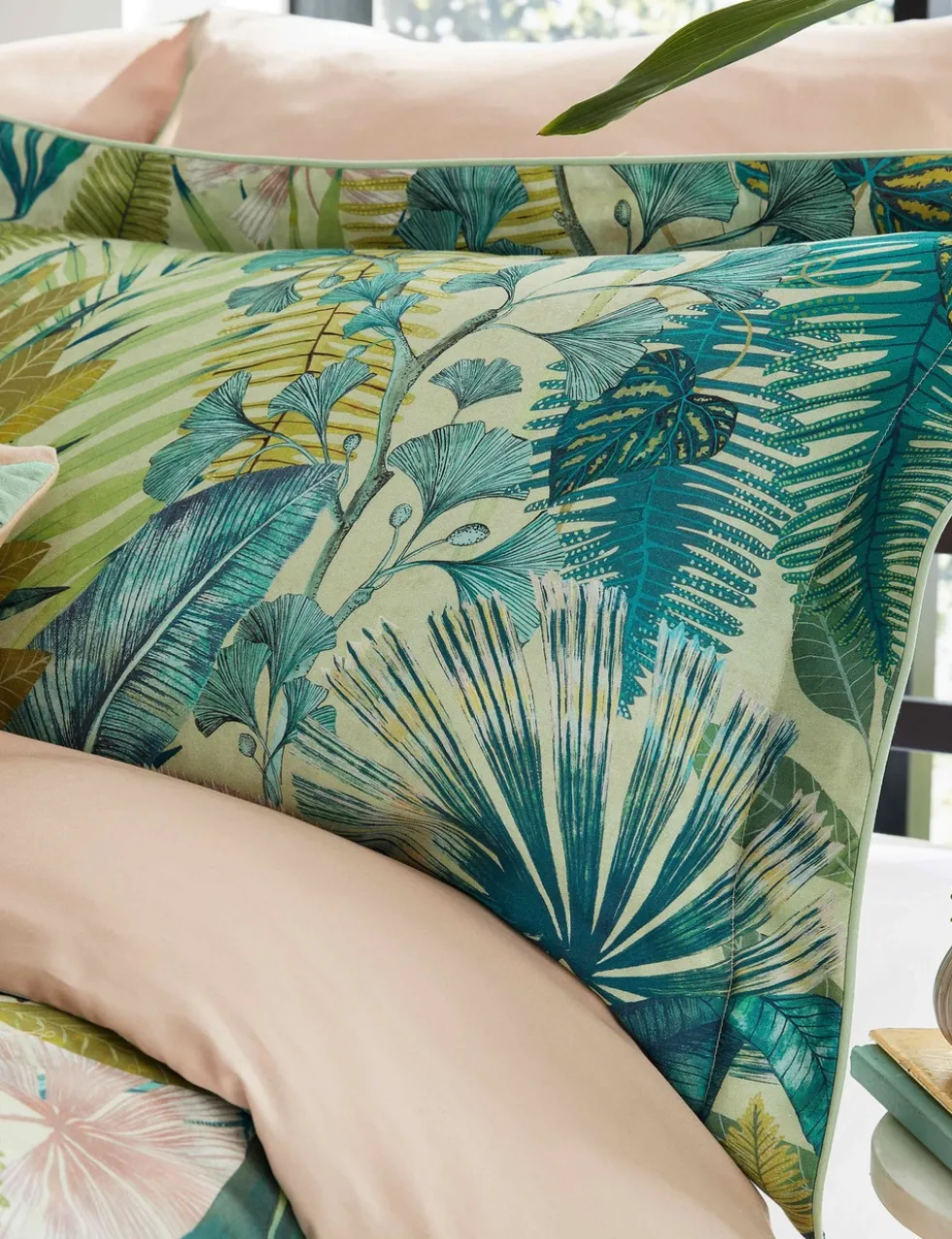 Pure Cotton Sateen Floreana Bedding Set