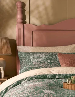 Pure Cotton Sateen Honeysuckle and Tulip Bedding Set