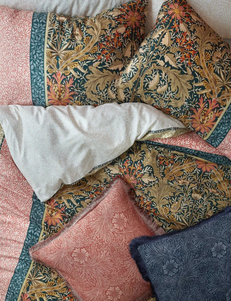 Pure Cotton Sateen Kelmscott Bedding Set