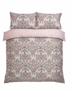 Pure Cotton Sateen Rose Brick Bedding Set